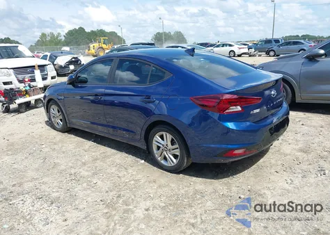 2019 Hyundai Elantra Sel z USA, uszkodzony, nr VIN 5NPD84LF8KH439826